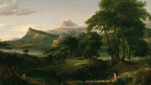 La Arcadia, Thomas Cole. Crítica de libros, librosynovelas